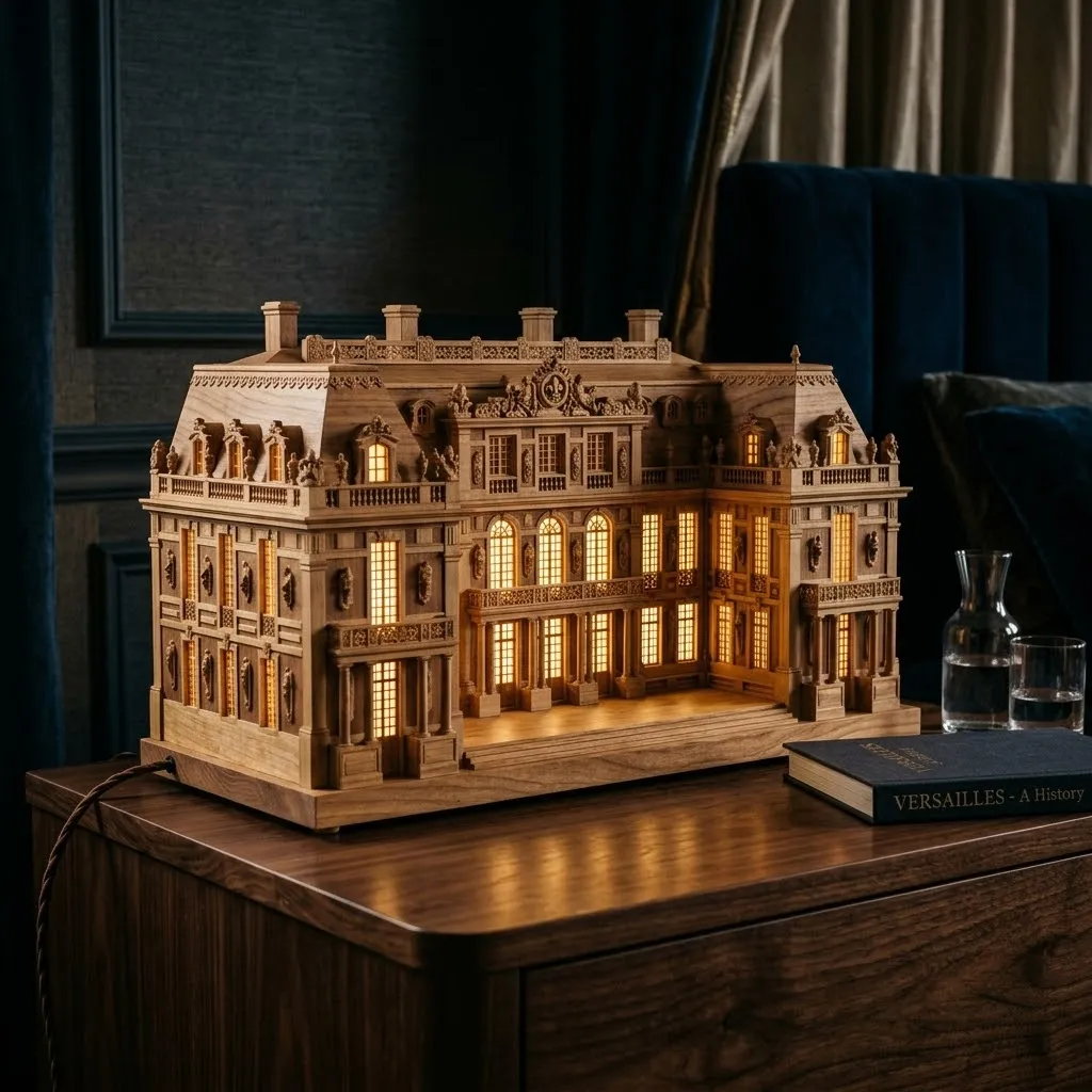 Wooden Palace of Versailles Night Light