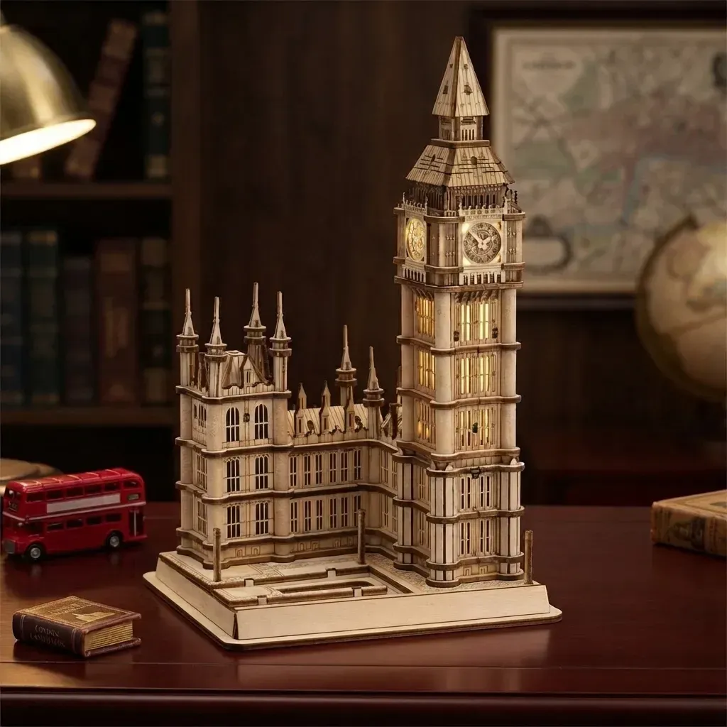 Wooden Mechanical Puzzles Big Ben